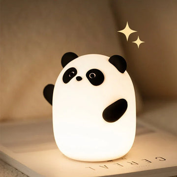 Panda Night Light Lamp | مصباح الباندا الليلي للديكور والإضاءة الهادئة 🐼✨